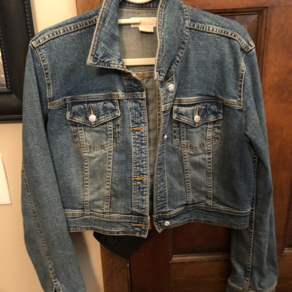 Michael Kors Short Denim jacket Large